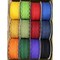 1.5" Scalloped Edge Ribbon: Primary Color Assortment (10 Yard)